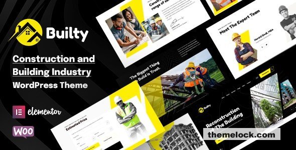 Builty – Construction WordPress Theme
