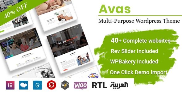 Avas – Multi-Purpose WordPress Theme
